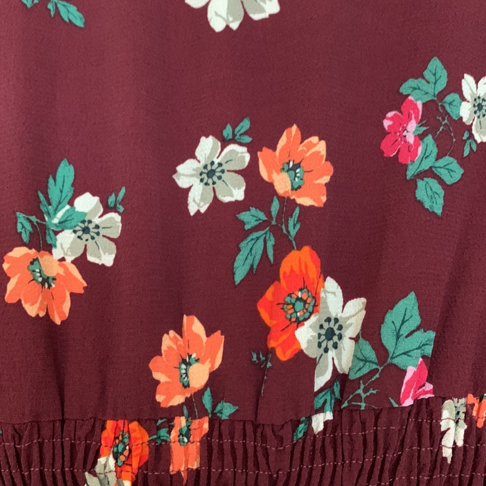 Maje Roskea Floral Smocked Mini Dress - Picture 6 of 14
